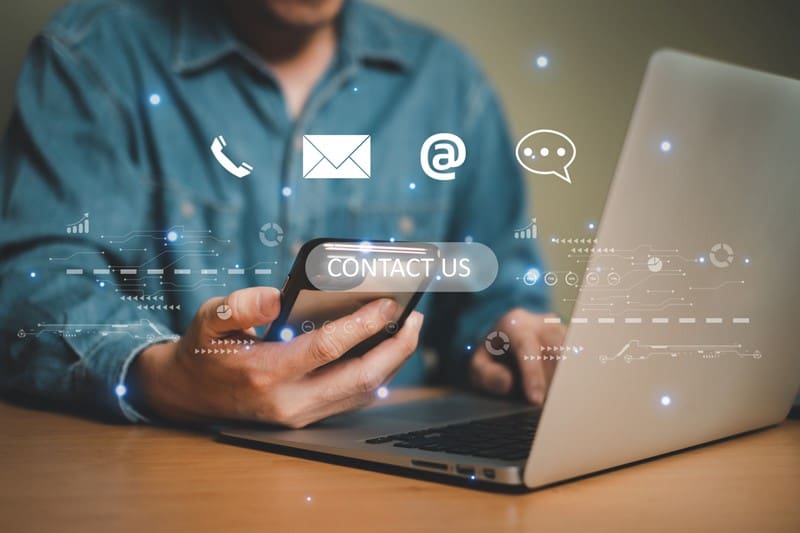 Invullen e-mailadres geen instemming voor verdere communicatie per mail